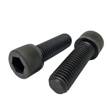 5/16-24 Socket Head Cap Screw, Black Oxide Alloy Steel, 3/4 In Length, 100 PK